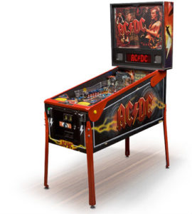 ACDC pinball game
