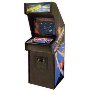 Asteroids classic arcade game