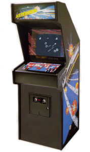 Asteroids classic arcade game