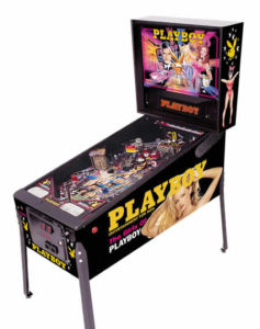 Playboy pinball game