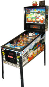 Southpark pinball game