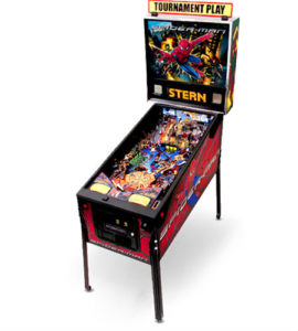 Spiderman pinball game