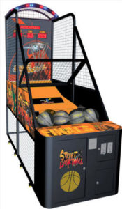 Street basketball sports game