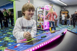 Mile High Arcade games at Roller City