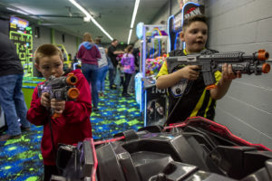 Mile High Arcade games at Roller City