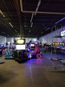 Mile High Arcade warehouse birthday party