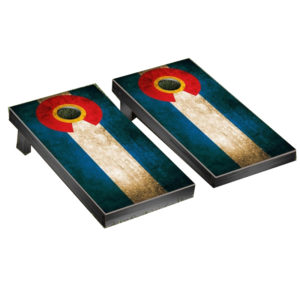 Colorado themed cornhole