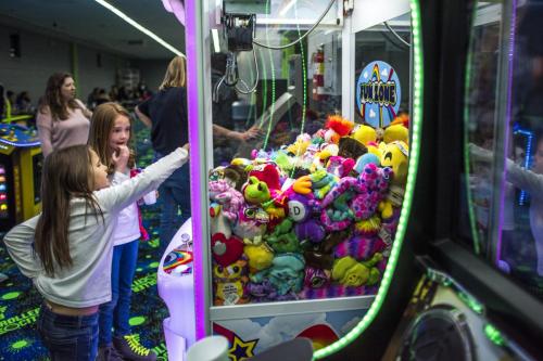 Mile High Arcade games at Roller City