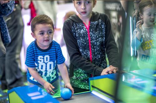 Mile High Arcade games at Roller City
