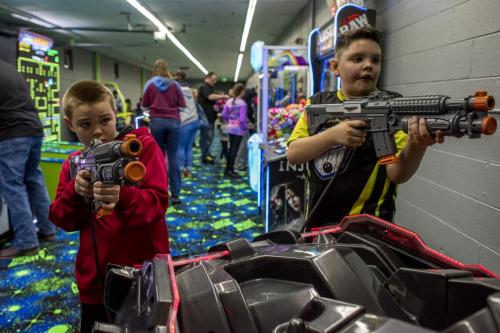 Mile High Arcade games at Roller City