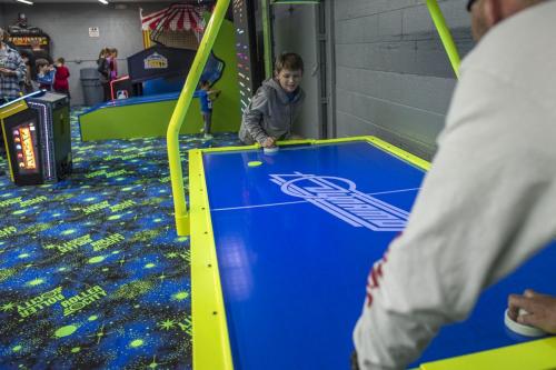 Mile High Arcade games at Roller City